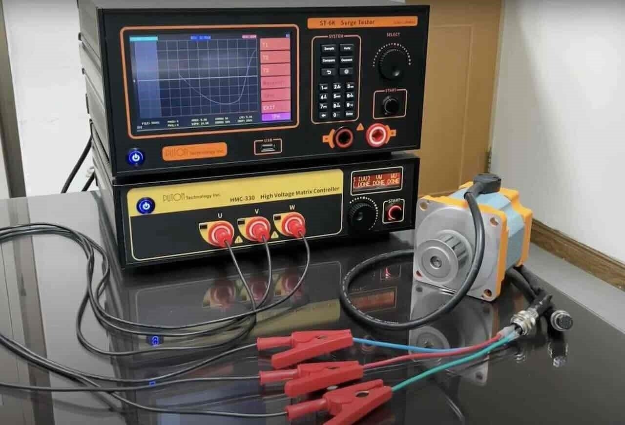 Motor testing and inspection equipment, photograph 10 of 10
