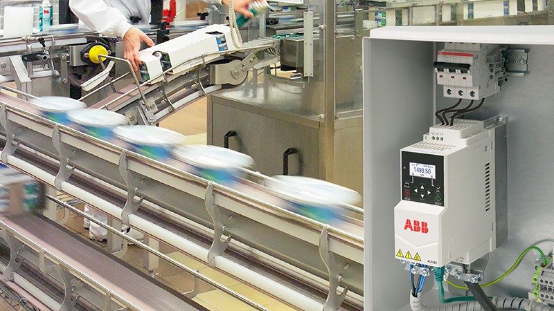 Filling line beside a variable-speed drive, photograph 6 of 10